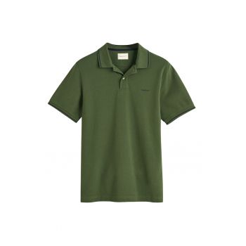 Tricou polo din pique