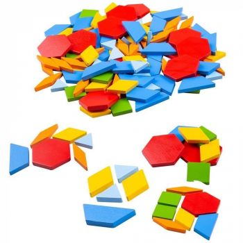 Joc creativ - Mozaic, BIGJIGS Toys, 2-3 ani + de firma original