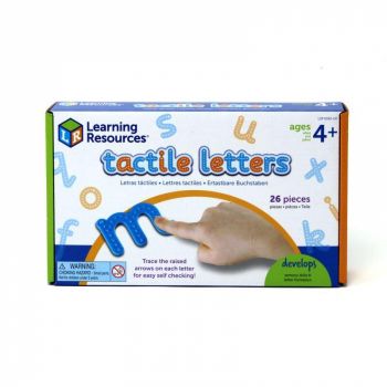 Set tactil - Litere, Learning Resources, 4-5 ani +