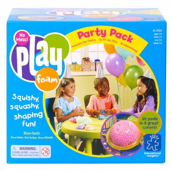 Spuma de modelat Playfoam,   - Set 20 buc, Educational Insights, 2-3 ani +