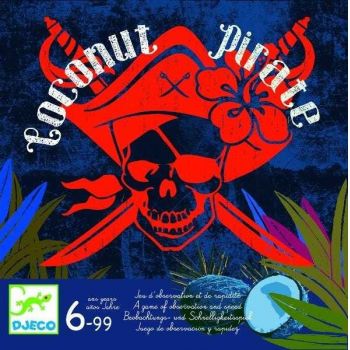 Joc de observatie Djeco, Coconut pirate, 2-3 ani +