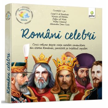 Pachet , zRomani celebri. Istorie, , Editura Gama, 6-7 ani +