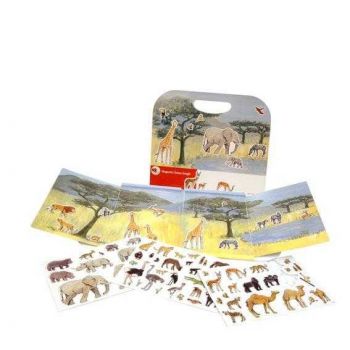 Animale din jungla, set magnetic, Egmont toys, 2-3 ani + de firma original