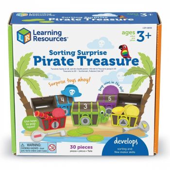 Joc de sortare - Comoara piratilor, Learning Resources, 2-3 ani +