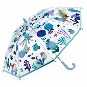 Umbrela pentru copii motive marine, Djeco, 2-3 ani +