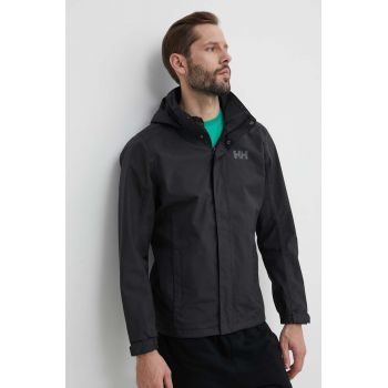 Helly Hansen jacheta de exterior Dubliner culoarea negru, gore-tex