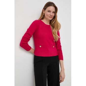 Morgan pulover femei, culoarea roz