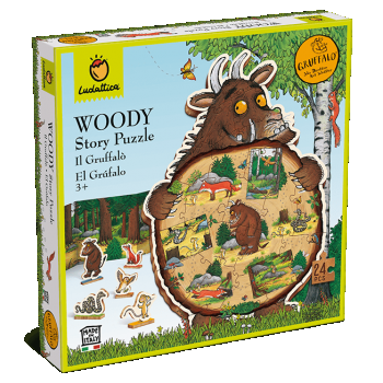 PUZZLE DE LEMN , POVESTI: GRUFFALO