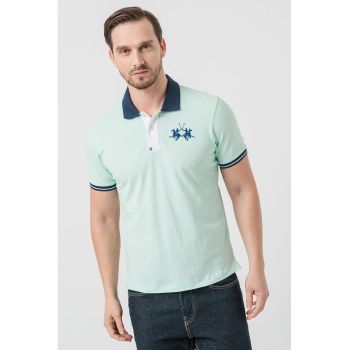 Tricou polo cu broderie logo