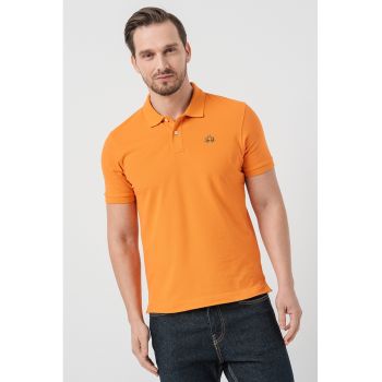 Tricou polo cu detaliu brodat