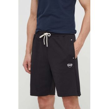 Hummel pantaloni scurti hmlLGC KAI SHORTS barbati, culoarea negru, 223988