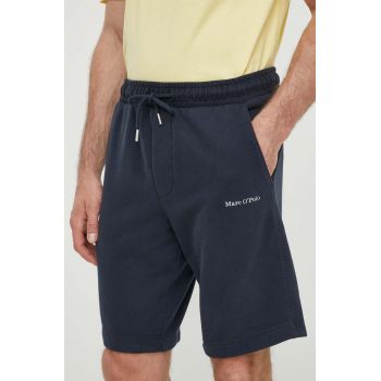 Marc O'Polo pantaloni scurti din bumbac culoarea albastru marin ieftini