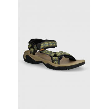 Teva sandale 1102456 Terra Fi 5 Universal barbati, culoarea verde