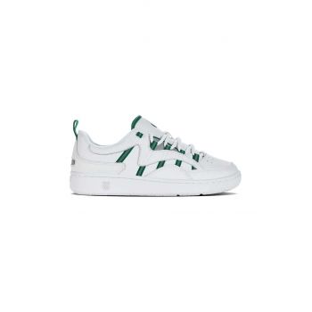 K-Swiss sneakers din piele SLAMM 99 CC culoarea alb