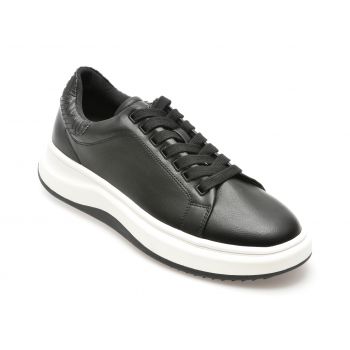 Pantofi casual ALDO negri, 13555894, din piele ecologica