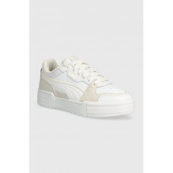 Puma sneakers din piele CA Pro Lux III Jr culoarea bej