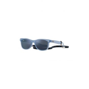 Ray-Ban ochelari de soare copii Junior New Wayfarer culoarea albastru marin, 0RJ9052S