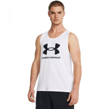 Maiou barbati Under Armour Sportstyle Logo Tank 1382883-100