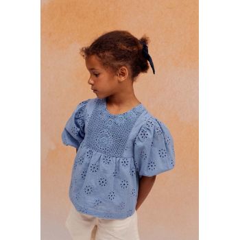 zippy bluza de bumbac pentru copii neted