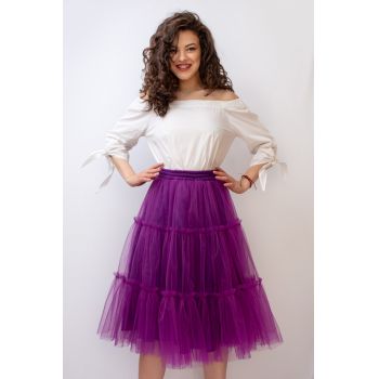 Malika Fashion Fusta Tulle Dama Prestige