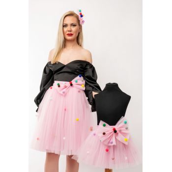 Set Fuste Tulle Rosalia Mama Fiica By Malika Fashion