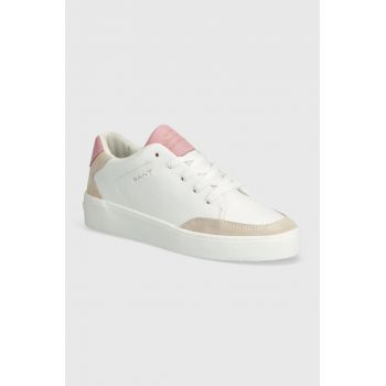 Gant sneakers din piele Lagalilly culoarea alb, 28531699.G268