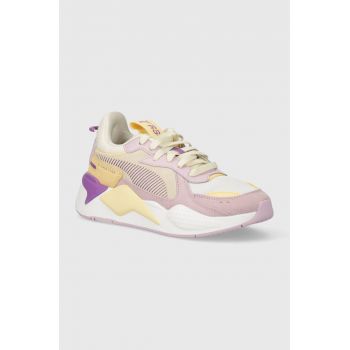 Puma sneakers RS-X culoarea roz, cu toc plat 371008