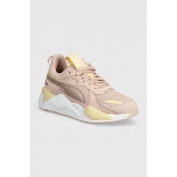 Puma sneakers RS-X Metallic Jr culoarea roz