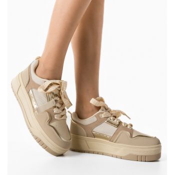 Sneakers dama Don Khaki