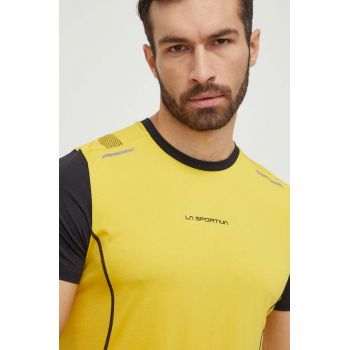 LA Sportiva tricou sport Tracer culoarea galben, modelator, P71100999