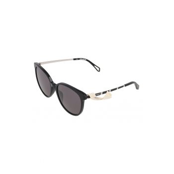 Ochelari de soare cat-eye cu lentile uni