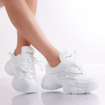 Sneakers dama Albi din Piele Ecologica Cyntia