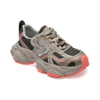 Pantofi sport GRYXX gri, 24350, din piele ecologica