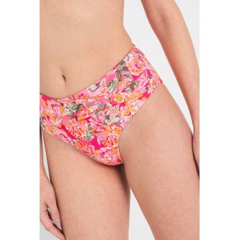 Slip cu imprimeu floral