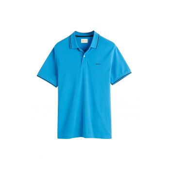 Tricou polo din pique