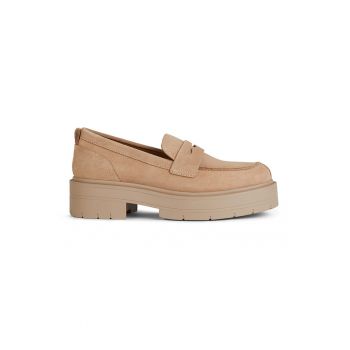 Pantofi loafer din piele intoarsa Spherica