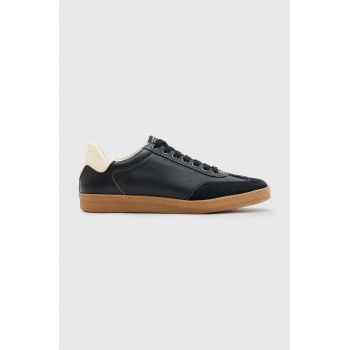 AllSaints sneakers din piele Leo culoarea negru, MF718X