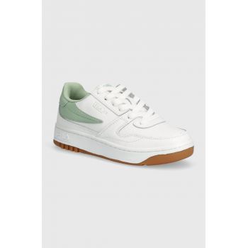 Fila sneakers din piele FXVentuno culoarea verde, FFW0003