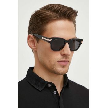 Gucci ochelari de soare barbati, culoarea negru de firma originali