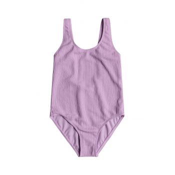 Roxy costum de baie dintr-o bucată pentru copii ARUBA RG culoarea violet