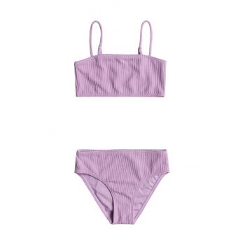 Roxy costum de baie pentru copii din două piese ARUBA RG culoarea violet