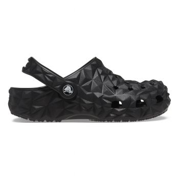 Saboti Crocs Classic Geometric Clog Kids Negru - Black