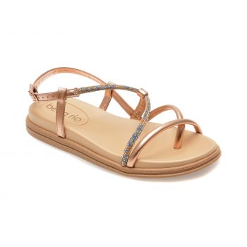 Sandale casual BEIRA RIO roz, 8513106, din piele ecologica