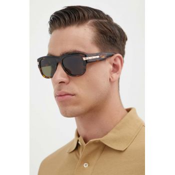 Gucci ochelari de soare barbati, culoarea maro, GG1517S de firma originali