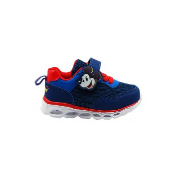 Pantofi sport cu velcro Mickey Mouse