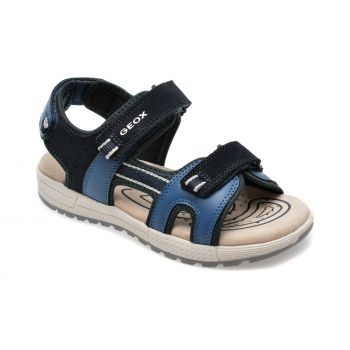 Sandale casual GEOX bleumarin, J35AVA, din piele naturala