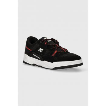 DC sneakers Construct culoarea negru, ADYS100822