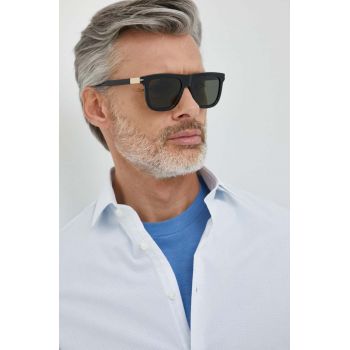 Gucci ochelari de soare barbati, culoarea negru, GG1502S de firma originali