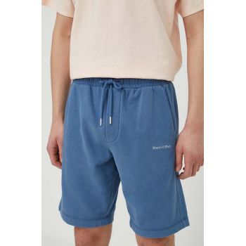 Marc O'Polo pantaloni scurti din bumbac culoarea albastru marin