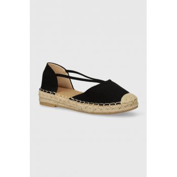 Answear Lab espadrile culoarea negru